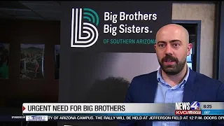 Big Brothers Big Sisters is in urgent need of male volunteers