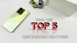 Vivo Y35 Top 5 Best/Hidden Features | Tips And Tricks