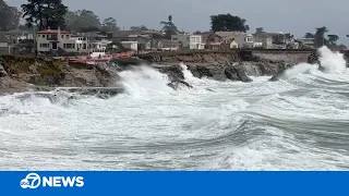 Destructive winds beat Santa Cruz coastline during latest CA storm