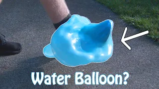 Water Balloons Popping In Slow Motion!