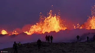 Litli-Hrútur Eruption 2023 - 4K Drone Film - @h0rdur