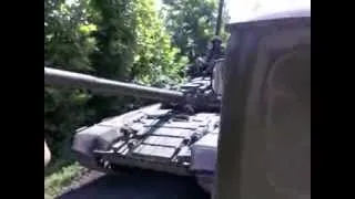 Трофейные грузинские танки