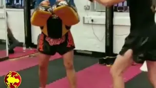 Damien Alamos is an absolute legend in the Muay Thai world. His technique is always on point.