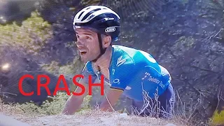 Alejandro Valverde big crash recovery