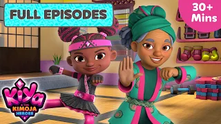 Kiya & the Kimoja Heroes | Jumping Ninjas! FULL EPISODES Compilation @disneyjunior @KiyaKimojaHeroes