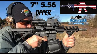 PSA AR-15 7" 5.56 UPPER (part 1) - WARNING..Don't watch if you are LOW on COIN!