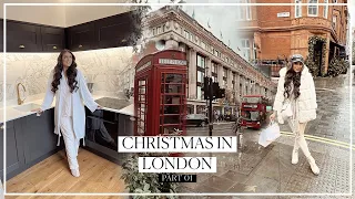 CHRISTMAS IN LONDON | Winter Wonderland, Apartment Tour & Christmas shopping!!