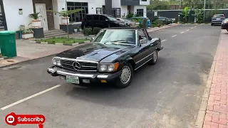 The mercedes benz 450SL 1978