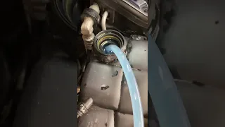 mercedes E55 amg coolant bleeding. m113k s211 amg