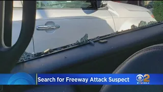 Search Ongoing For Freeway Attack Suspect In SoCal