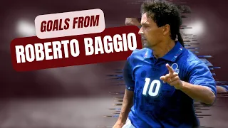 A few career goals from Roberto Baggio