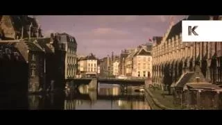 1960s Belgium Travelogue, 16mm Colour Anamorphic Home Movies