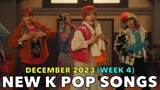 NEW K POP SONGS (DECEMBER 2023 - WEEK 4) [4K]