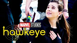 Hawkeye FIRST LOOK At Hailee Steinfeld As Kate Bishop IN LEAKED SET VIDEO