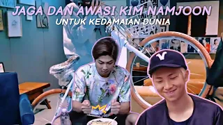 JAGA DAN AWASI KIM NAMJOON UNTUK KEDAMAIAN DUNIA | BTS Funny Moments (Sub Indo)