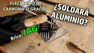 Welding Aluminum with Carbon or Graphite Electrode (Arcair) | TIG welding tricks | Graphite