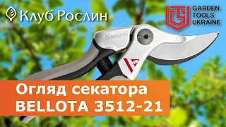 Secateurs Bellota 3512-21 (Spain) - why this model is not a professional tool