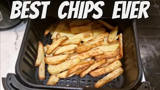 BEST CHIPS EVER - Using a Basket Air Fryer is Better - COSORI 5.5 L AIR FRYER REVIEW - Food Review