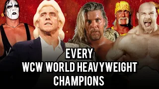 EVERY WCW WORLD HEAVYWEIGHT CHAMPIONS (1991-2001)