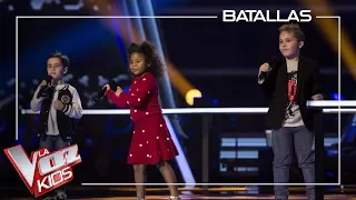 Daniel, Yolaini y Abel cantan 'El mejor momento' | Batallas | La Voz Kids Antena 3 2019