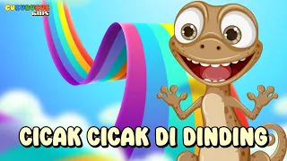 CICAK CICAK DI DINDING - LAGU ANAK ANAK - LAGU ANAK INDONESIA POPULER // CUKURUKUK KIDS