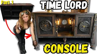 DIY STEAMPUNK TIME LORD CONSOLE PART 1 // XTOOL 20W D1 PRO LASER