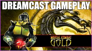 Mortal Kombat 4 Gold - Dreamcast Gameplay - Cyrax - Story Mode - 720P