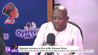 Mpanin Atenase is live with Nkosuo Hene on Oyerepa radio. (0242 799233) || 27-01-2023