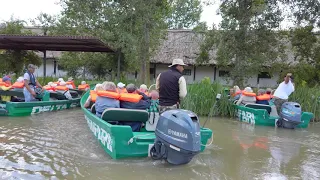 Danube Delta boat ride - a relaxation video