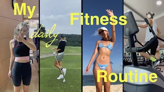 🍎 My Daily Fitness Routine: How I Workout to Fix Posture & Get Stronger 🏋️‍♀️