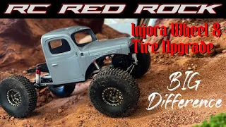 How to install 1.0 Injora Beadlock Brass Wheels and Tires