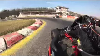 Lonato Kart Kz BIG CRASH!!