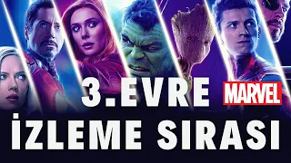 Marvel Sinematik Evreni Kronolojik İzleme Sırası (3. EVRE) 2023 GÜNCEL