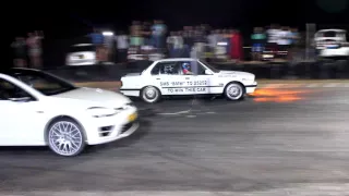 Carzilla 325 Turbo BMW vs VW Golf 7 R (BMW won)