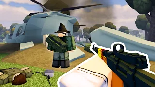 He Was Looting a Heli Crash - Apocalypse Rising 2 (ROBLOX)
