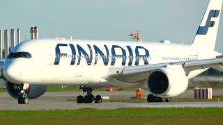 [4K] Finnair Airbus A350-900 (OH-LWA) Flying for Eurowings Departure at Munich Airport!