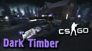 CS GO: Огромный монстр-маньяк ловит хитмэнов в тёмно лесу на карте Hide and Seek for Dark Timber