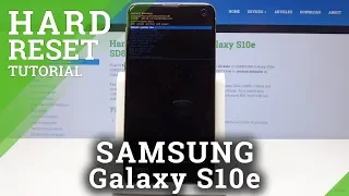 Hard Reset SAMSUNG Galaxy S10e - Bypass Screen Lock / Factory Reset