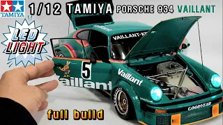 [TAMIYA] 1/12 Scale Model Porsche934 Vaillant + LED headlights