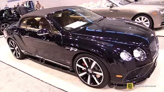 2017 Bentley Continental GT V8 S Convertible - Exterior Interior Walkaround - 2017 Chicago Auto Sh