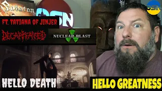 OLDSKULENERD REACTS | DECAPITATED - Hello Death ft. Tatiana of JINJER