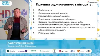 Одонтогенні риносинусити під маскою ГРІ