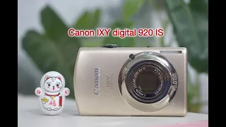 Canon IXY digital 920IS 920 IS | Hướng dẫn sủ dụng máy ảnh Canon IXY digital 920IS | Máy ảnh vintage