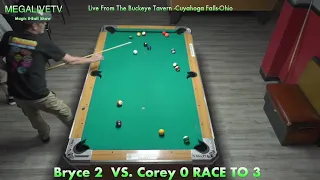 MegaLiveTV Magic 8 Ball Show #2 Bryce VS Corey