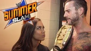 CM Punk has a heated exchange with WWE Raw General Manager AJ Lee