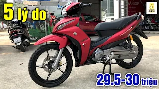 Jupiter 115 FI 2023 ĐỎ NHÁM ▶️ 5 LÝ DO nên MUA Jupiter 115 FI 2023 🔴 TOP 5 ĐAM MÊ