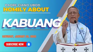 Fr. Ciano Homily about KABUANG - 01/20/2024