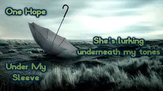 One Hope - Under My Sleeve [Lyrics on screen]