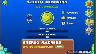 Stereo demoness by jonnelab.Geometry dash (2.0) (leer descripcion) (reed description)