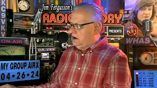 KC9VKV HAM RADIO QSO - MICHAEL-WW4ALC - 4/26/24 - TN.  7300 SET UP!!! - JIM'S RADIO STORY - RS 9110